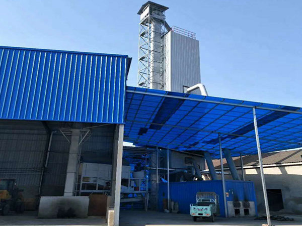 富裕達在湖北黃岡建立的糧食烘干塔現在